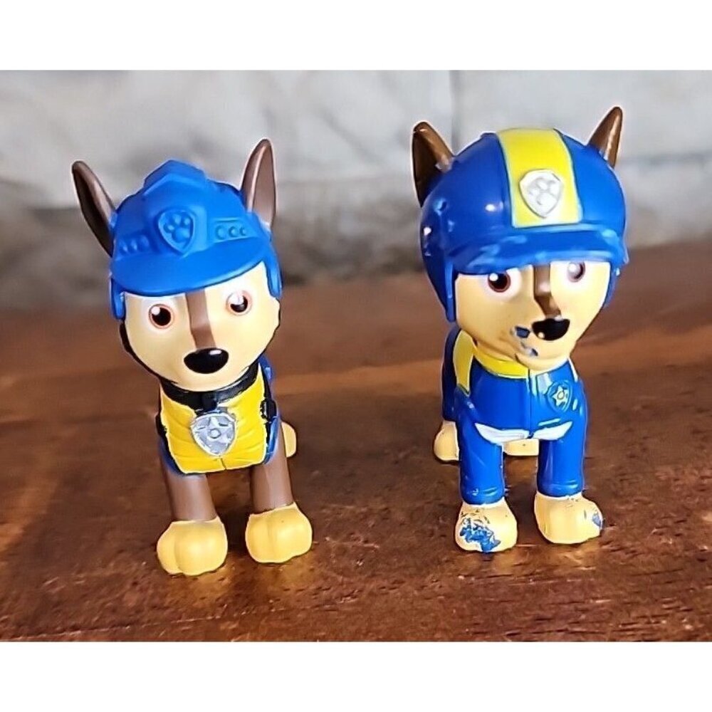 2 Chase Paw Patrol Fixed Leg Figure